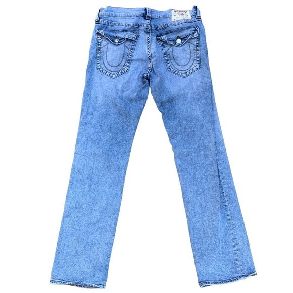 True Religion Jeans Size 34 RICKY Blue - Picture 5 of 8